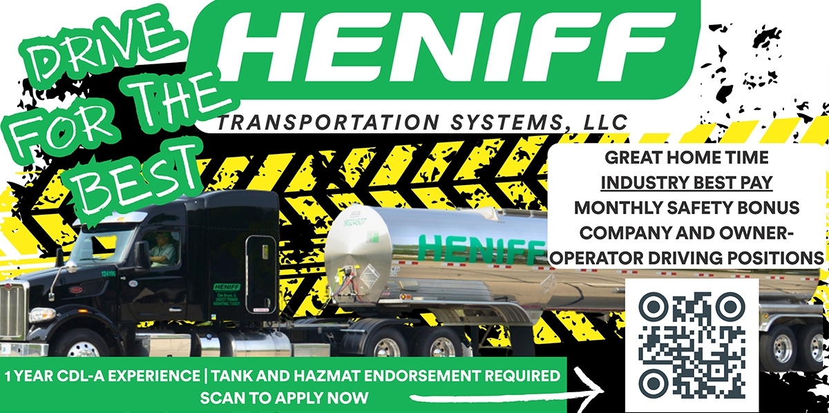 HIRING COMPANY DRIVERS LIQUID BULK CHEMICAL HAULING
